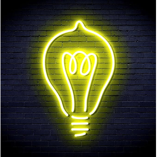 Light Bulb Neon