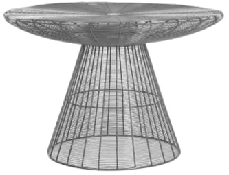 Grey Mushroom Cocktail Table