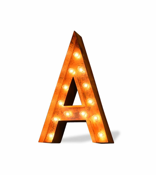 BAR Collection of 24" Letters