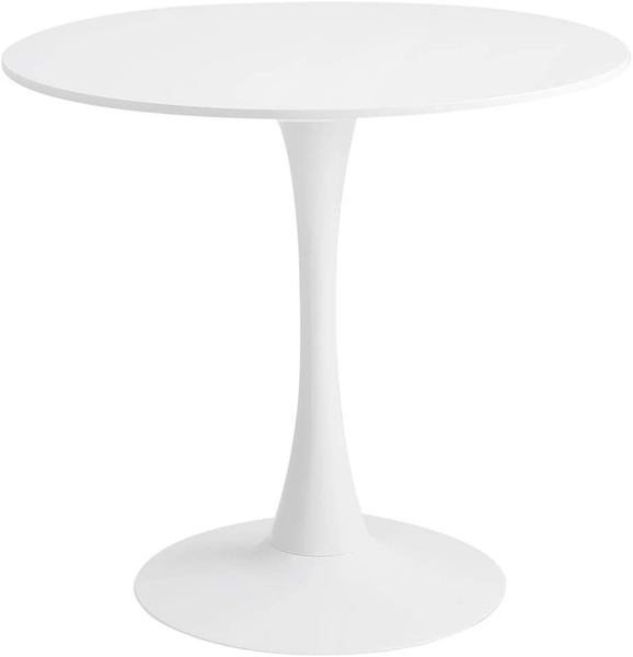 White Modern Bistro Table