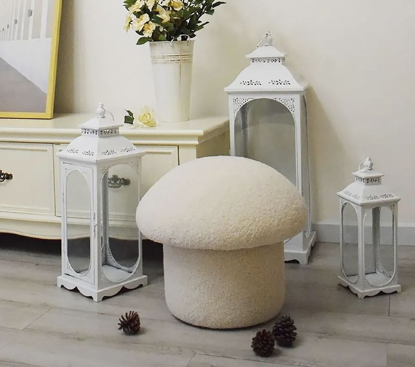 Mushroom Ottoman Stool