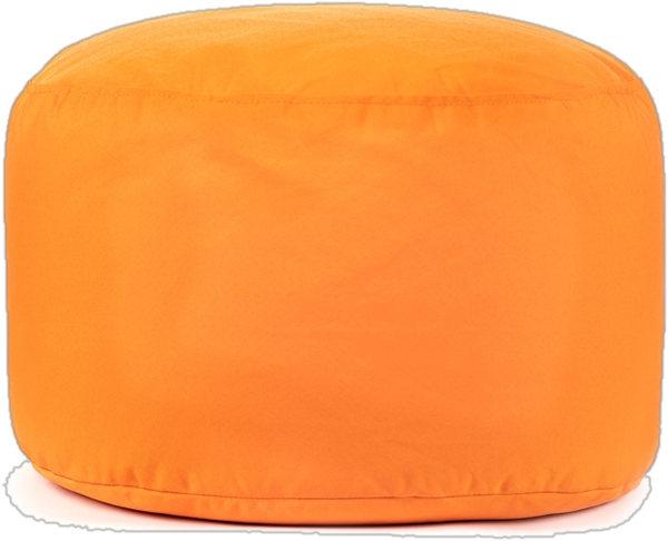 Orange Pouf