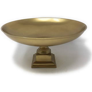 Gold Pedestal Bowl