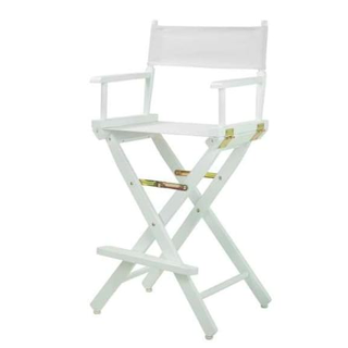 White Directors Chair