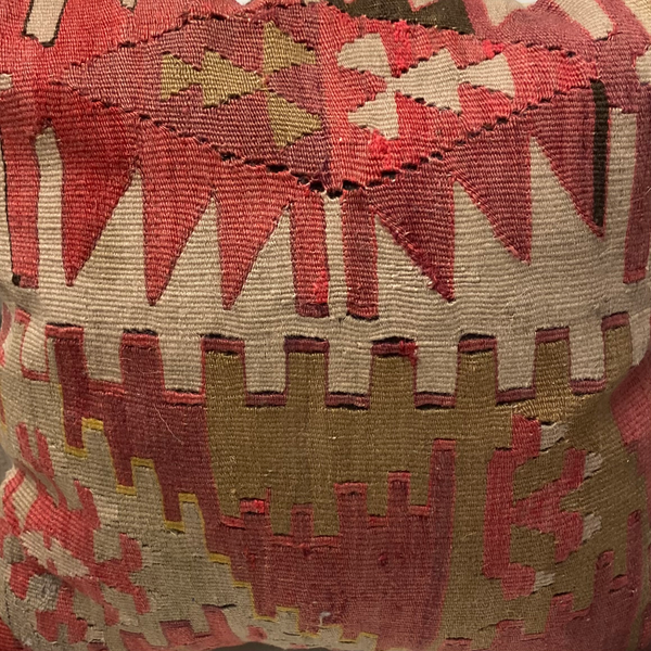 Boho Mixed Patterned Pillow