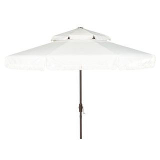 Ivory Fringe Umbrella