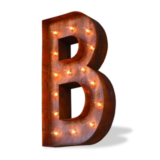 BAR Collection of 24" Letters