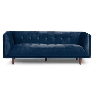 Navy Chesterfield Sofa