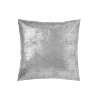 Metallic Silver Pillow