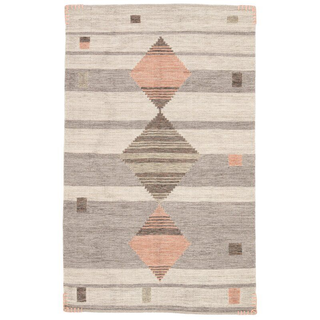 Geometric Handwoven Wool Area Rug