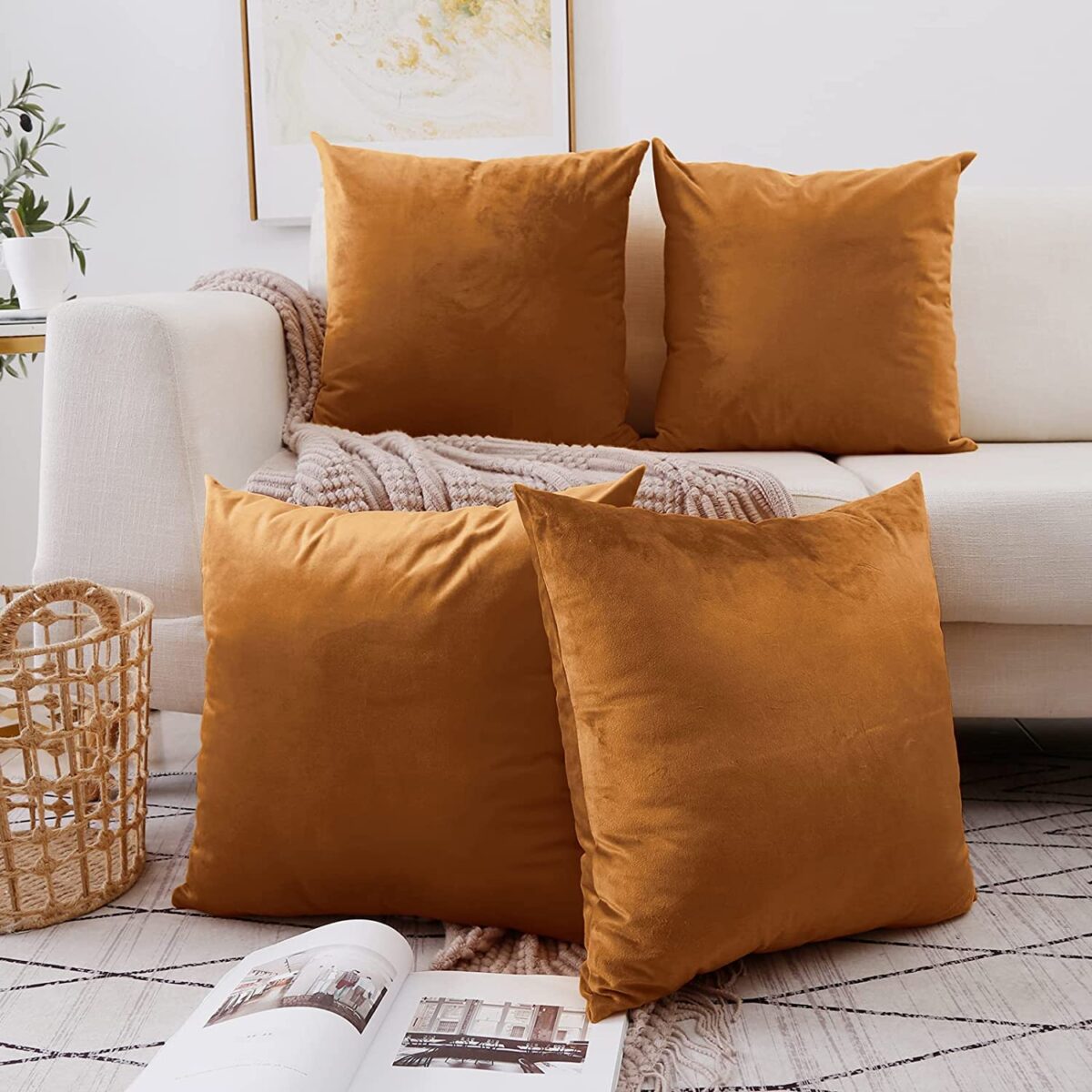 Pillow Collection - Gold & Mustard Pillow