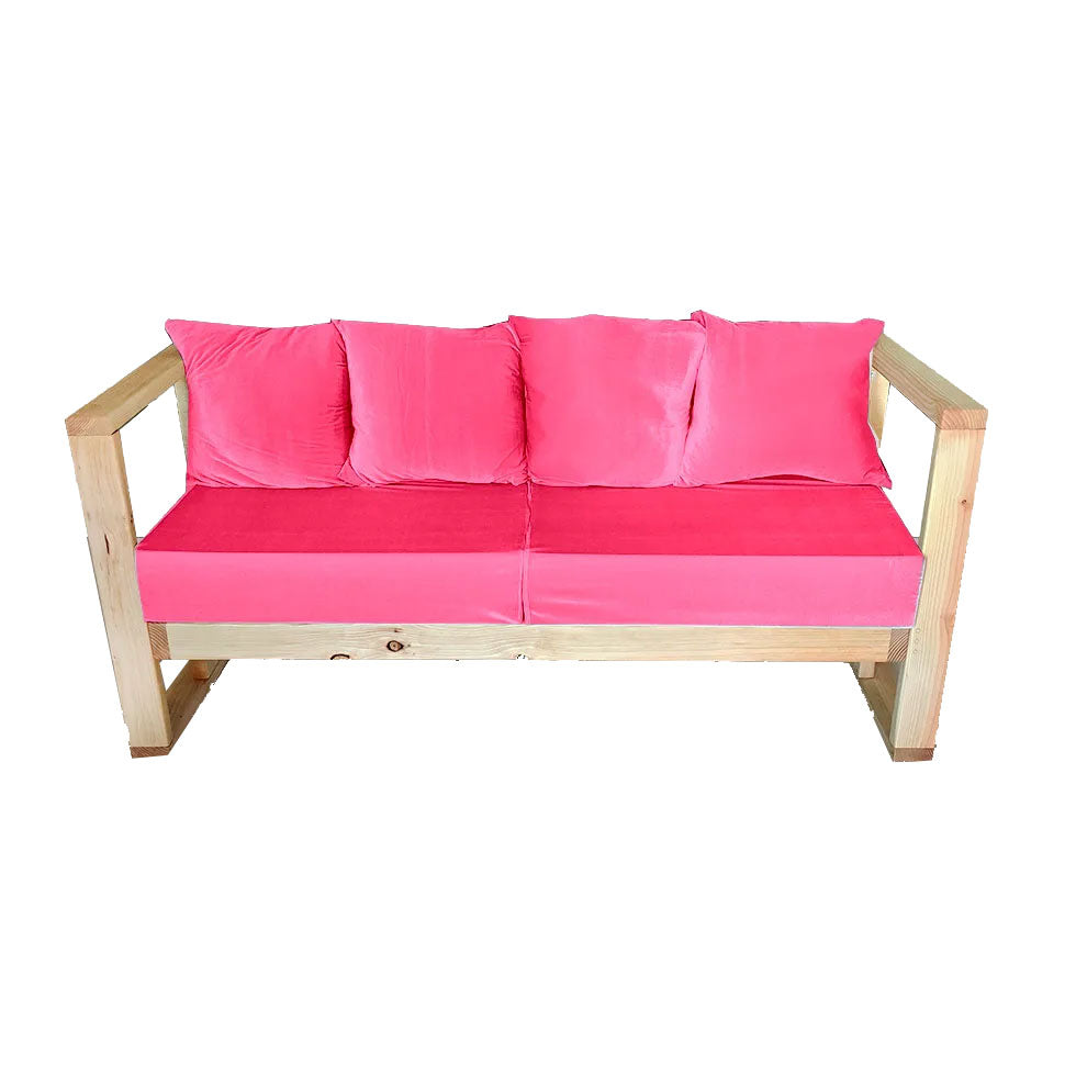 Sofia Sofa Hot Pink