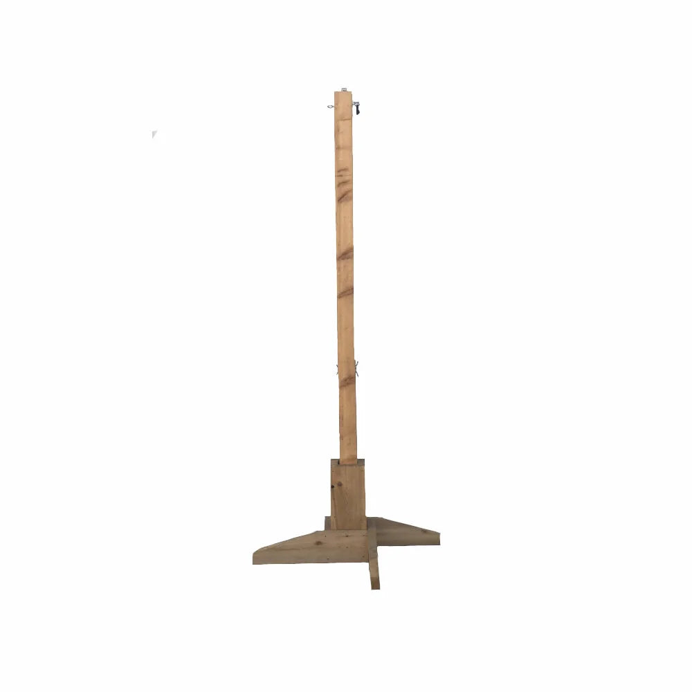 Cedar Post for String Lights