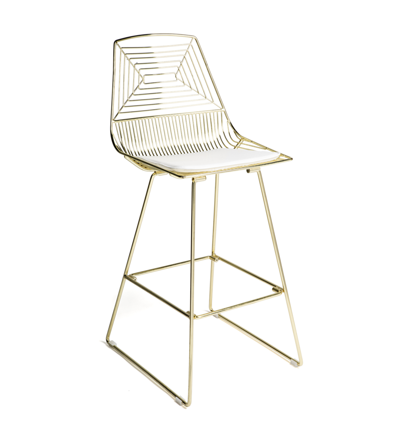 High Wire Barstool Gold