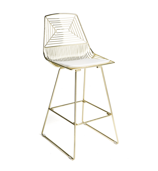 High Wire Barstool Gold