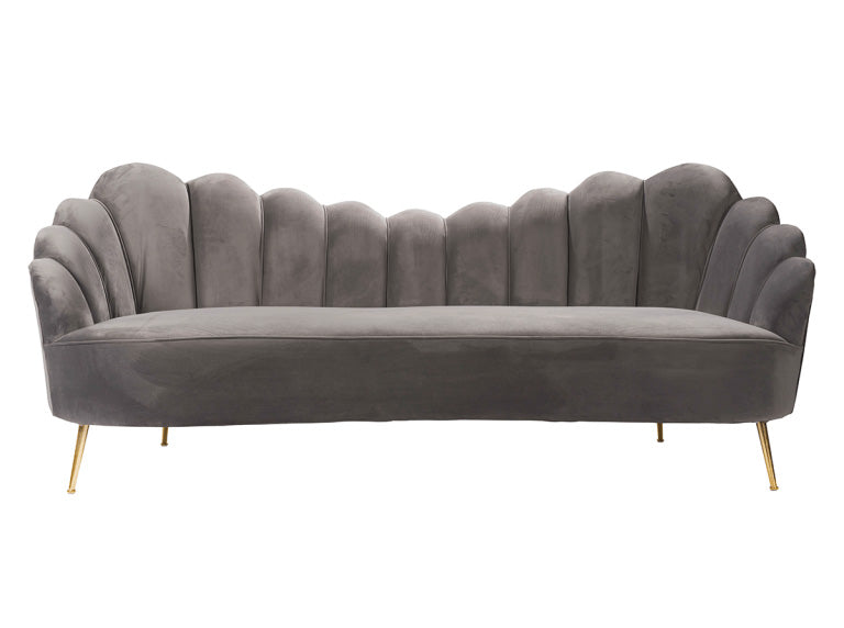 Daisy Sofa Grey – Gold