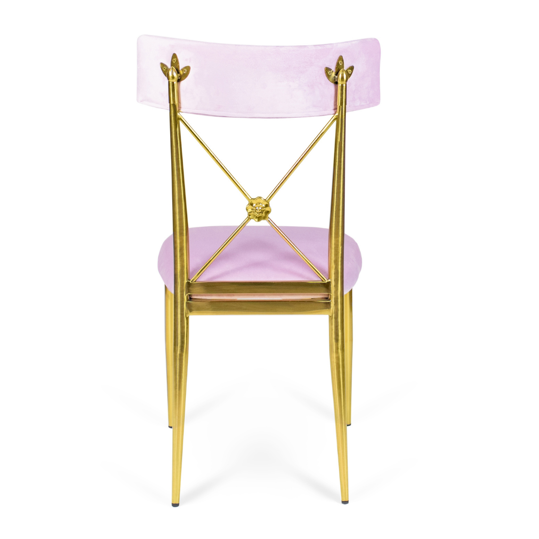 Venice Chair Gold - Lavender