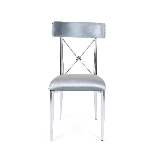 Venice Chair Silver - Grey