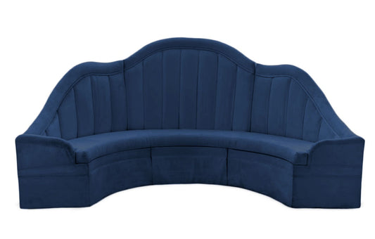 Crown Booth Navy Blue