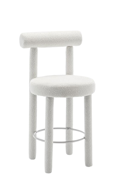Mooie White Barstool