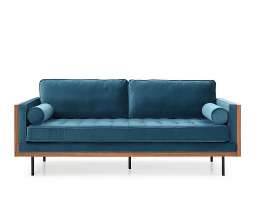 Mirage Revel Blue Sofa