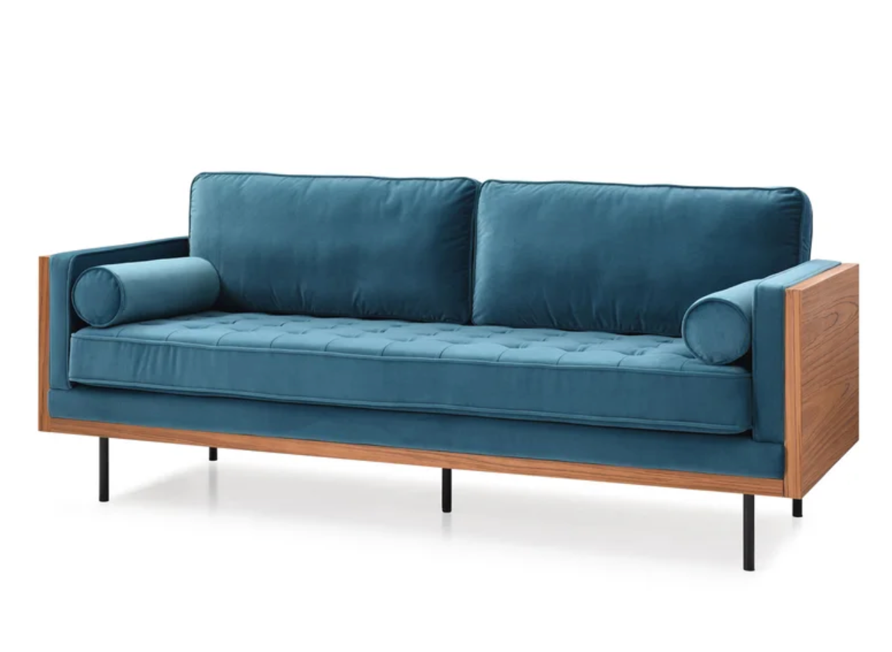 Mirage Revel Blue Sofa