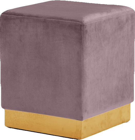 Carter Square Ottoman Pink