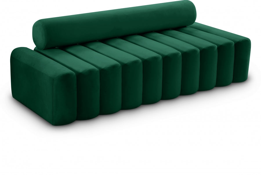 Marcell Velvet Sofa Evergreen