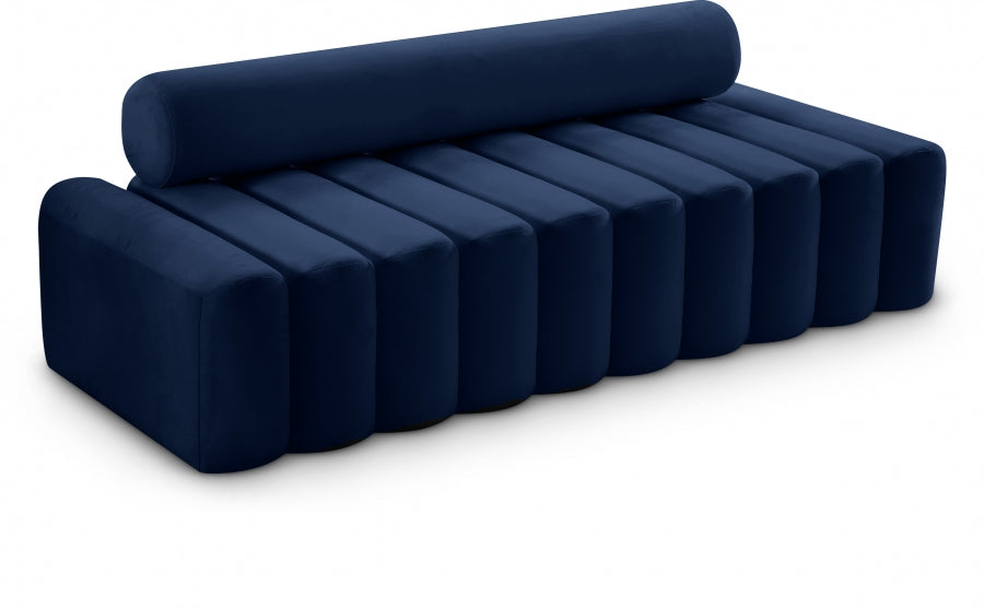 Marcell Velvet Sofa Midnight Blue