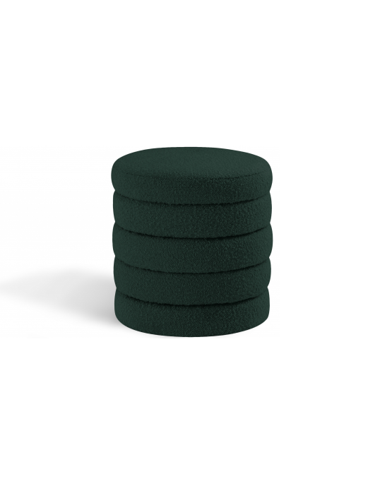 Avery Ottoman Forest Green
