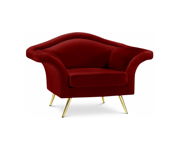 Lips Velvet Armchair