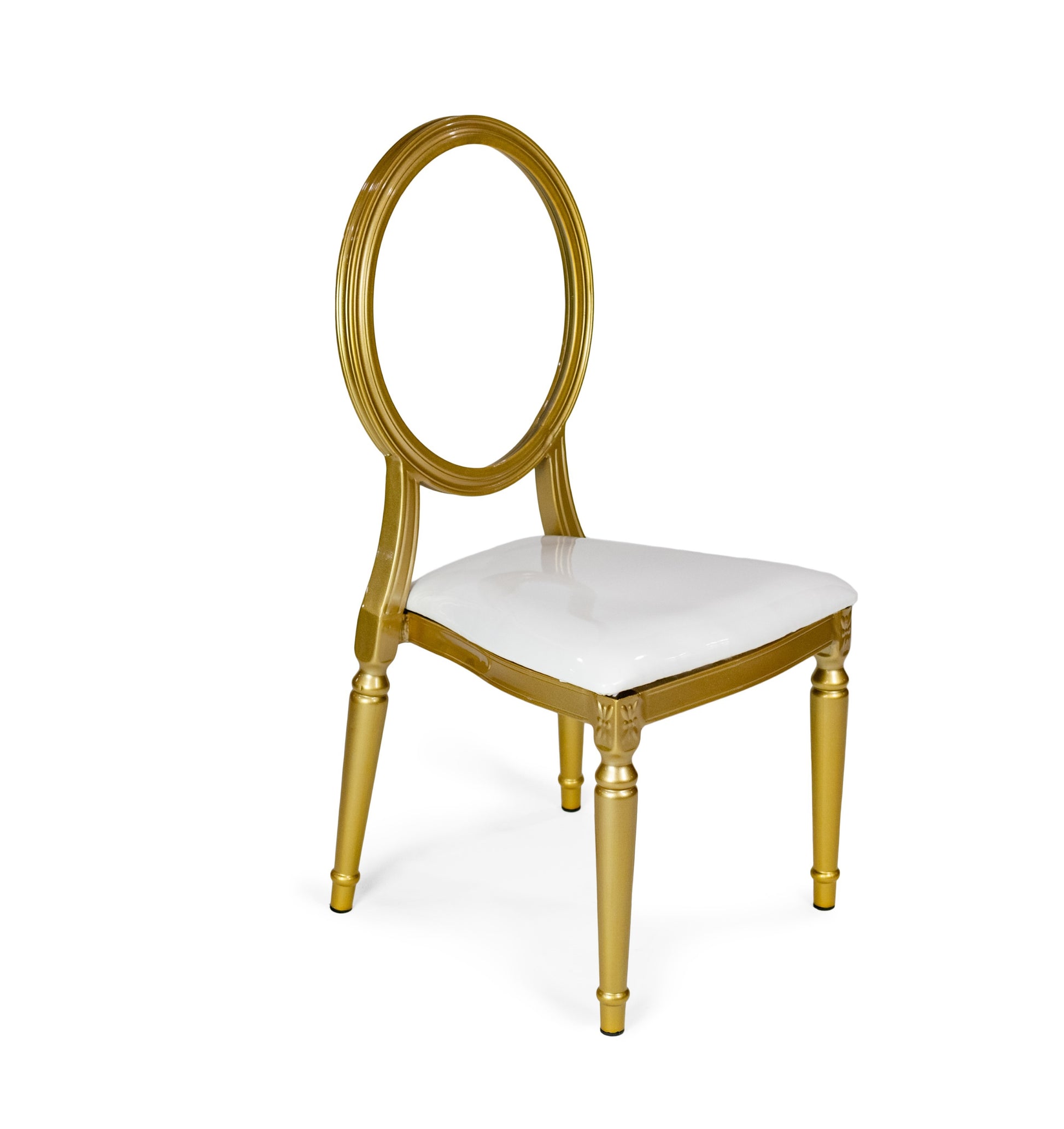 Pop Chair Gold-White