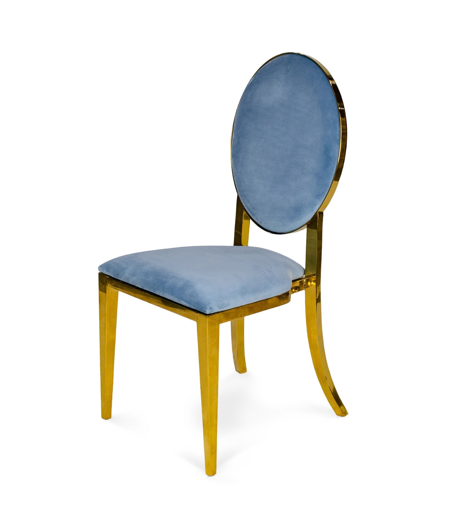 Marie Chair Gold - Sea Blue