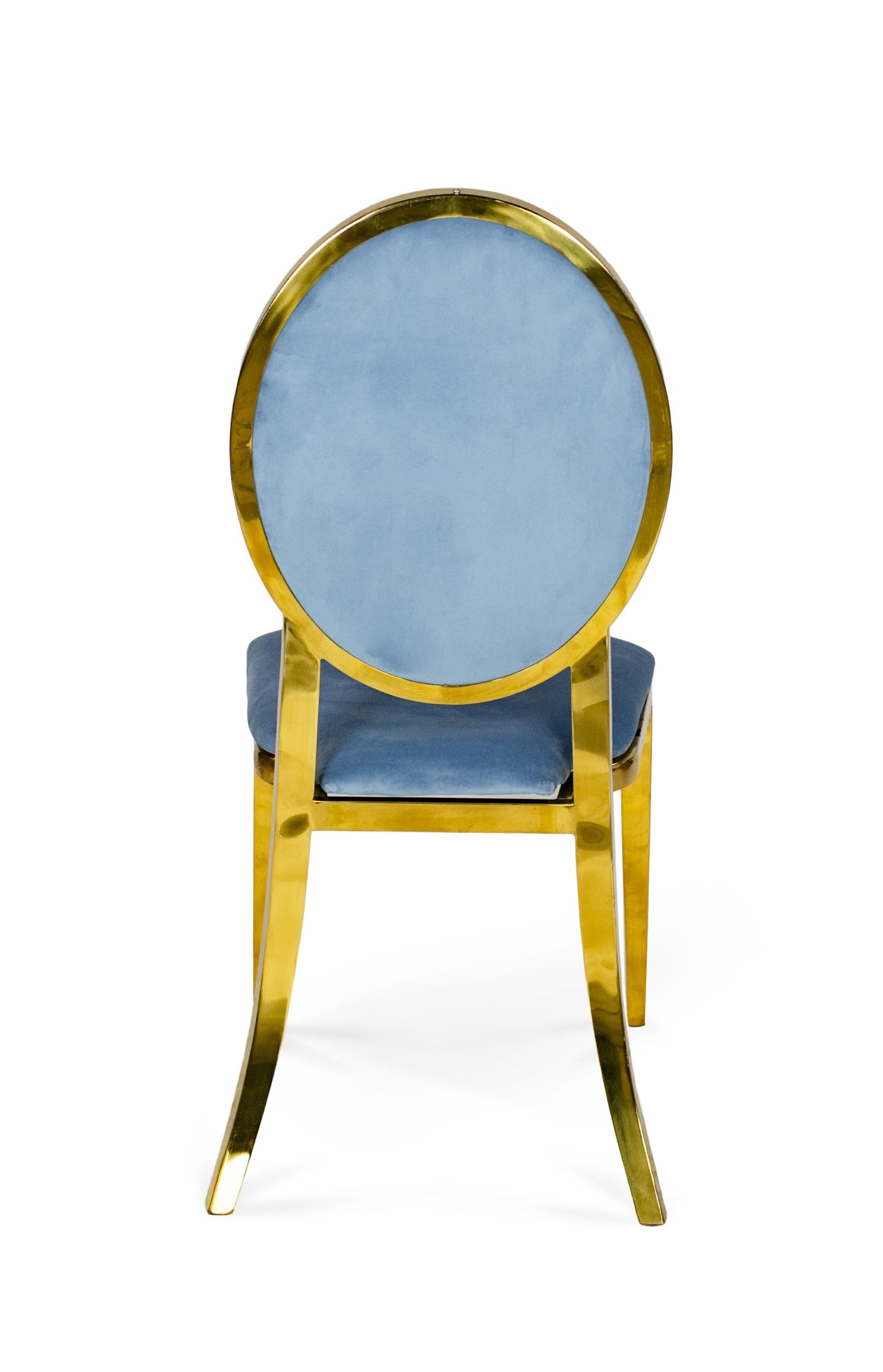 Marie Chair Gold - Sea Blue