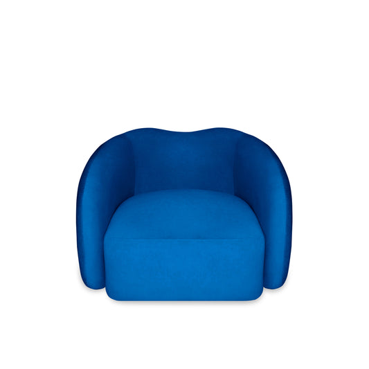 Ava Armchair Navy Blue