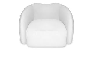 Ava Armchair White