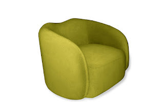 Ava Armchair Olive Green
