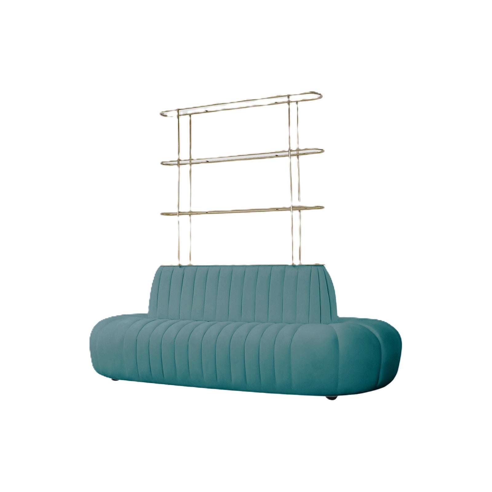 Oval Borne Sage Green With Shelf