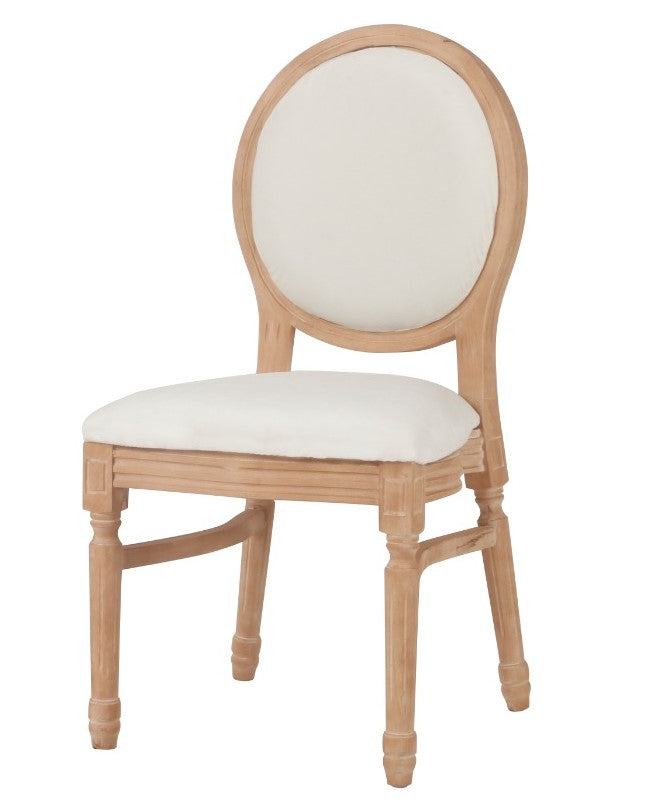 Ami Natural Barstool - White