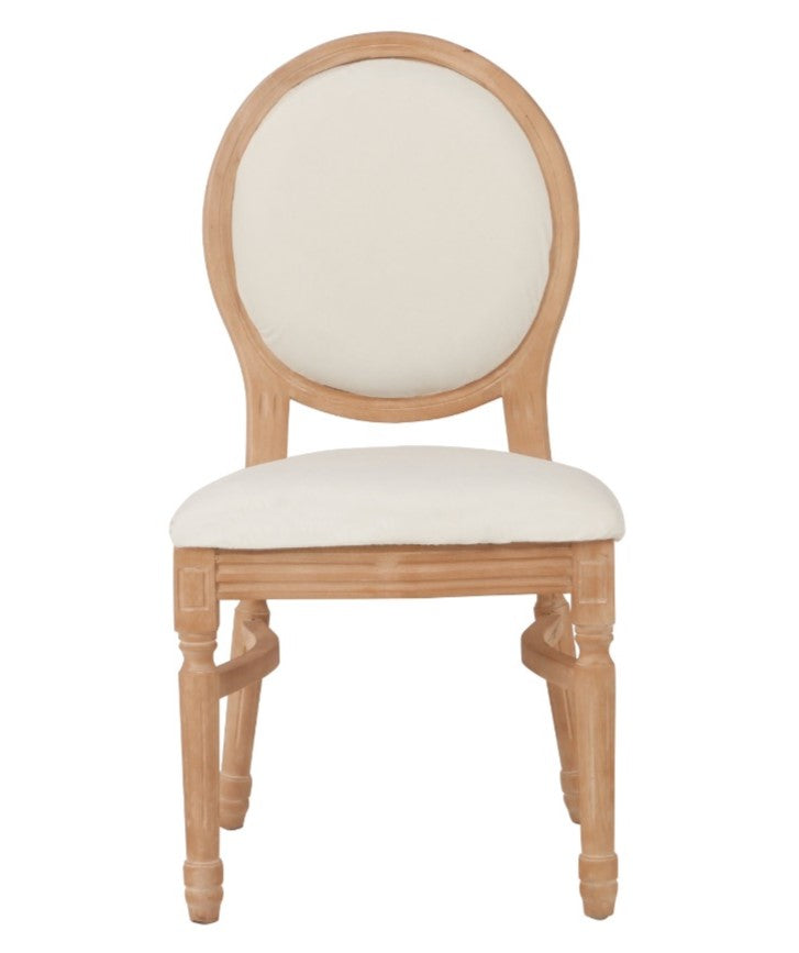 Ami Natural Chair - White