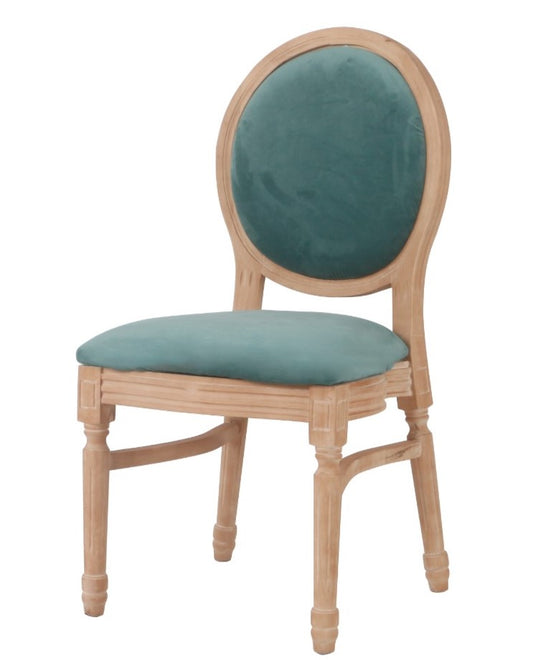 Ami Natural Barstool - Sage Green