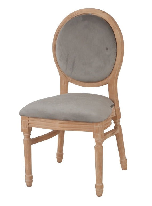 Ami Natural Barstool - Grey
