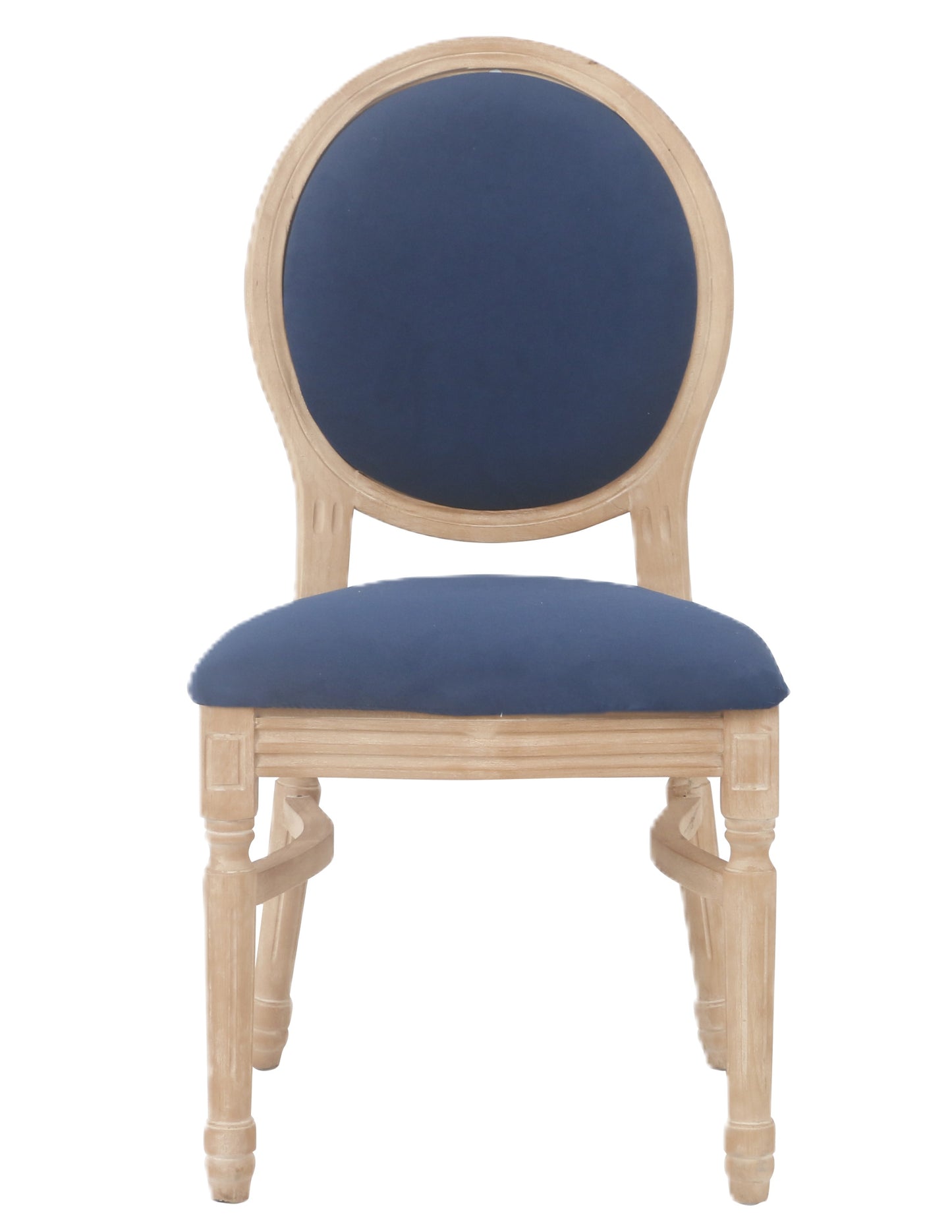 Ami Natural Chair - Navy Blue