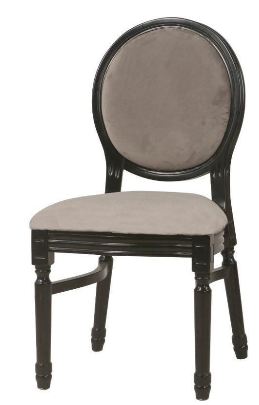 Ami Black Chair - Grey