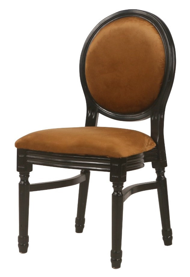 Ami Black Chair - Champagne