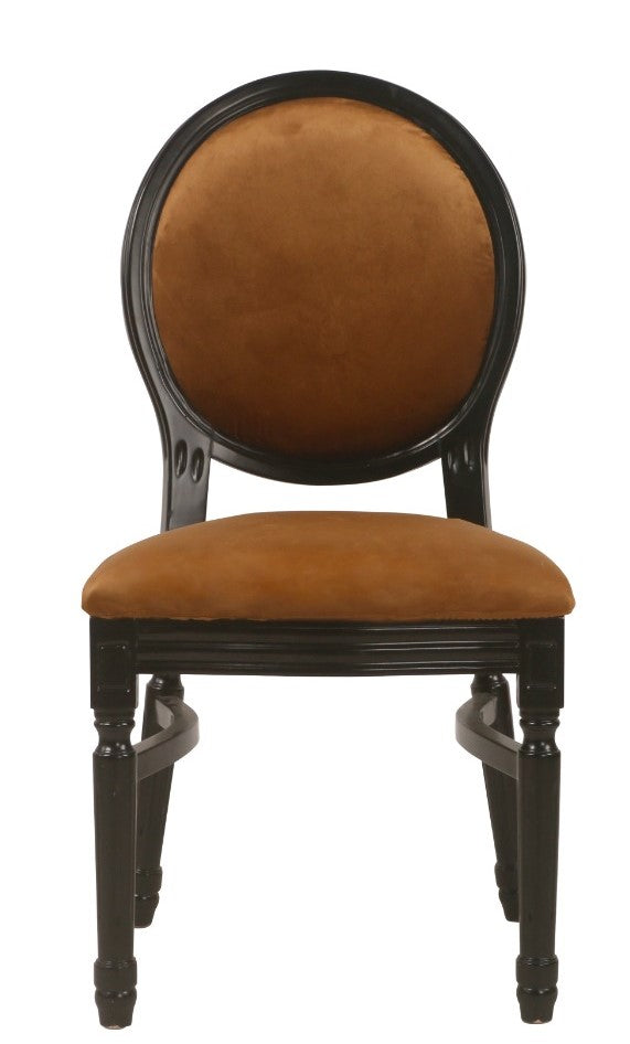 Ami Black Chair - Champagne