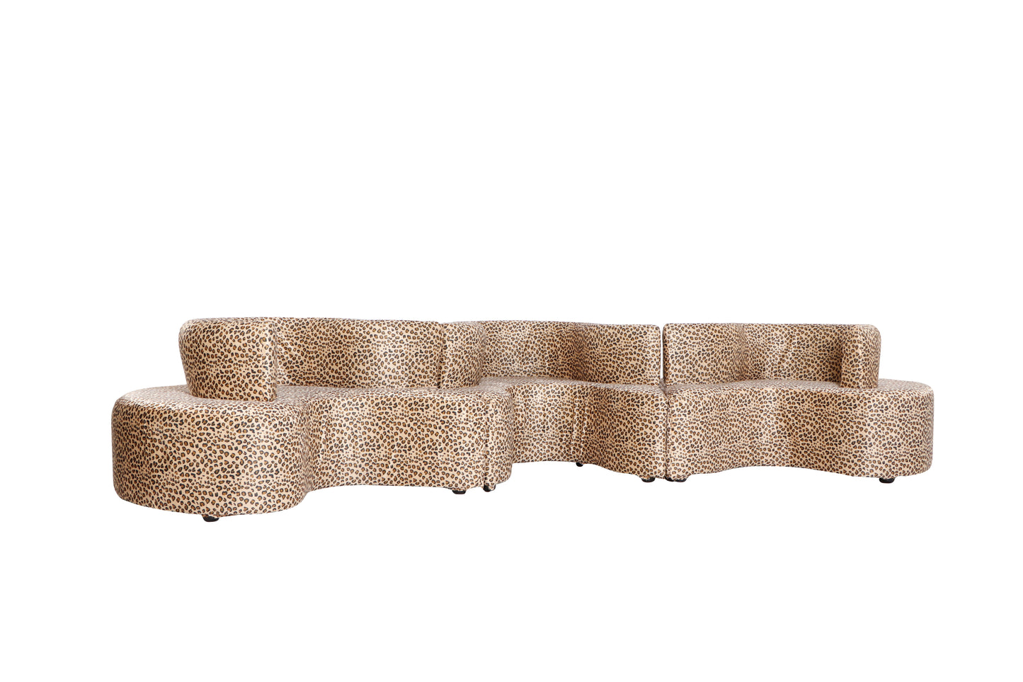 Serpentine Sofa Leopard