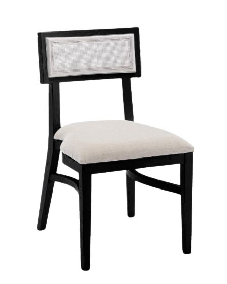 Chester Cane-Black Dining Chair