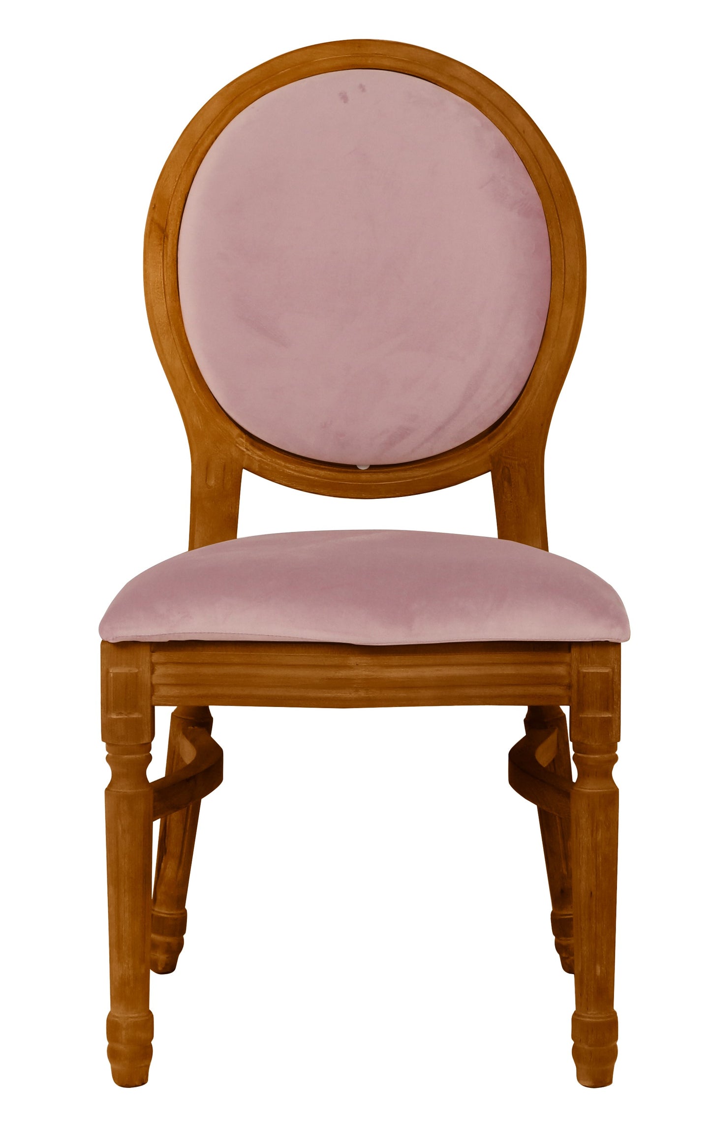 Ami Mahogany Chair - Lilac