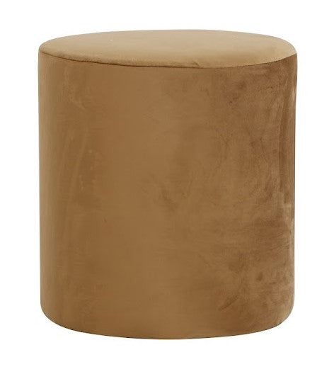 Round Ottoman Champagne
